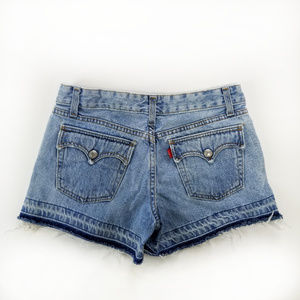 Levi's 》Distressed Cut Off Shorts